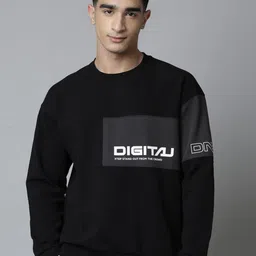 Xtep Colourblocked Round Neck Pullover Sweatshirt-image-83