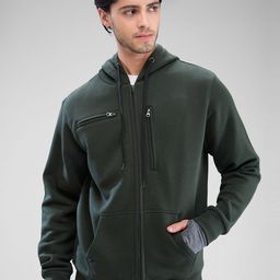 SPYKAR Men Solid Hooded Sweatshirt-picture-24