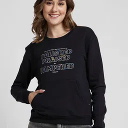 SPYKAR Typography Printed Cotton Sweatshirt-image-67