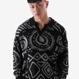 The Souled Store Wakanda Printed Acrylic Sweatshirt-25