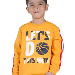 3PIN Boys Mustard Printed Sweatshirt-image-48