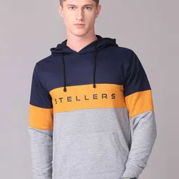 STELLERS Colourblocked Hooded Sweatshirt-image-15