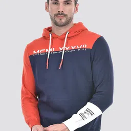 Numero Uno Men Colourblocked Hooded Sweatshirt-image-45