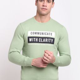 Rodamo Men Green Printed Sweatshirt-image-41