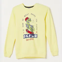 Fame Forever by Lifestyle Boys Graphic Printed Cotton Sweatshirt-image-29
