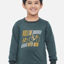 Kotty Boys Green Printed Sweatshirt-image-54