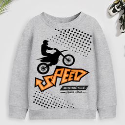 YK X Trampoline Unisex Kids Printed Sweatshirt-image-90