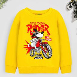 YK X Trampoline Unisex Kids Printed Sweatshirt-image-76