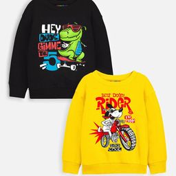 YK X Trampoline Unisex Kids Printed Sweatshirt-picture-21