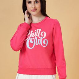 People Typography Printed Long Sleeves Pullover-picture-2