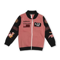 earth conscious Boys Printed Fleece Front-Open Sweatshirt-picture-17