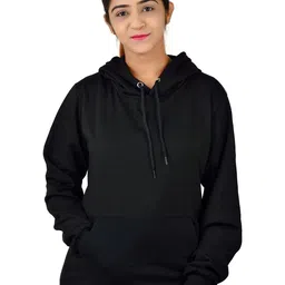Divra Clothing Hooded Pullover Fleece Sweatshirt-image-11