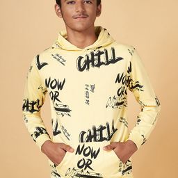 Coolsters by Pantaloons Boys Printed Hooded Cotton Sweatshirt-image-55