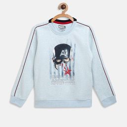 Octave Boys Blue Printed Sweatshirt-picture-49