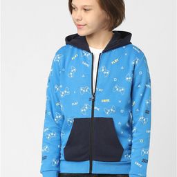 Jack & Jones Junior Boys Blue Printed Sweatshirt-picture-11