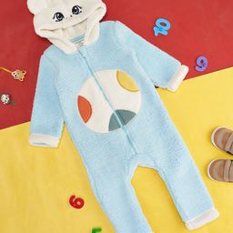 Pantaloons Baby Boys Turquoise Blue Printed Sweatshirt-image-38