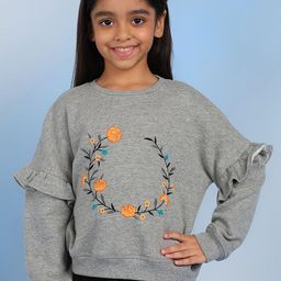 BAESD Girls Embroidered Sweatshirt-image-58