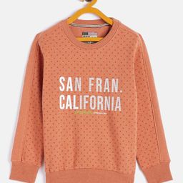 Duke Boys Orange Printed Sweatshirt-54
