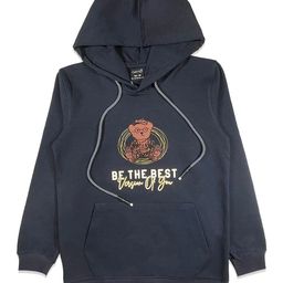 CAVIO Boys Graphic Printed Hooded Pure Cotton Pullover Sweatshirt-image-44