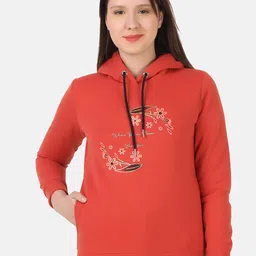 FLOSBERRY Graphic Printed Hooded Cotton Sweatshirt-picture-50