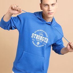 HIGHLANDER Typography Printed Hooded Pullover-picture-22