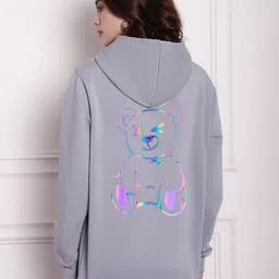 Imsa Moda Graphic Printed Hooded Fleece Oversized Pullover-image-39