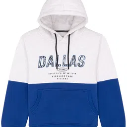 Status Quo Boys Typography Printed Hooded Cotton Pullover-image-75