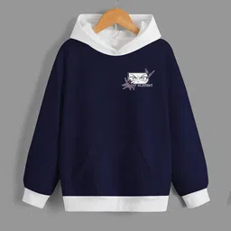 BAESD Boys Relaxed Graphic Printed Hooded Fleece Sweatshirt-image-57