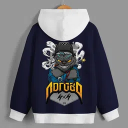 BAESD Boys Printed Hooded Fleece Sweatshirt-picture-53