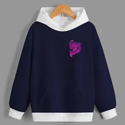 BAESD Boys Printed Hooded Fleece Sweatshirt-47