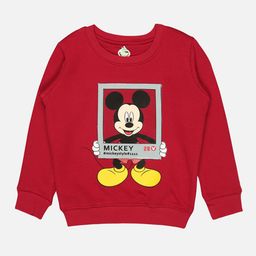 Bodycare Kids Boys Mickey Mouse Printed Fleece Sweatshirt-image-5