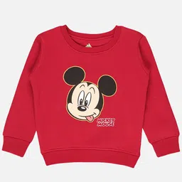 Bodycare Kids Infants Boys Mickey Mouse Printed Fleece Sweatshirt-image-76