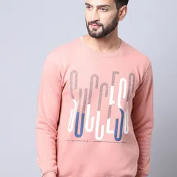 Cantabil Men Coral Printed Sweatshirt-picture-48