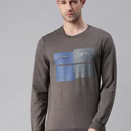 SHOWOFF Men Grey Printed Sweatshirt-picture-15