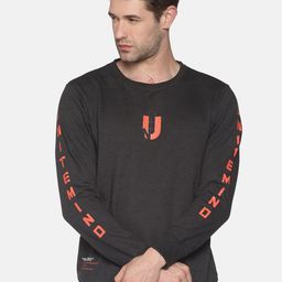 SHOWOFF Men Grey Printed Sweatshirt-image-50