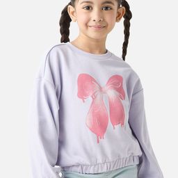 Juniors by Babyshop Girls Printed Cotton Sweatshirt-image-68