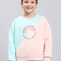 Monte Carlo Girls Colourblocked Pullover-image-70