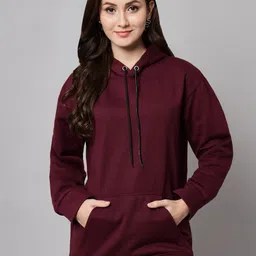 Funday Fashion Hooded Fleece Sweatshirt-image-91