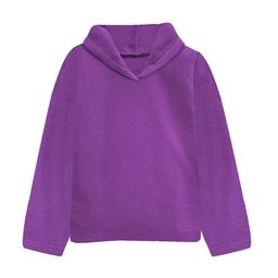 A T U N Women Purple Hooded Sweatshirt-image-78