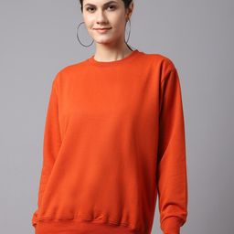 mack jonney VIMAL JONNEY Women Pack of 2 Orange & Blue Sweatshirt-picture-19