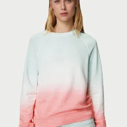 Marks & Spencer Abstract Printed Pure Cotton Pullover-picture-20