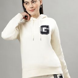 GANT Solid Hooded Regular Fit Sweatshirt-image-8