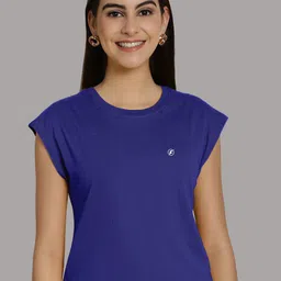 Friskers Extended Sleeves Round Neck Pure Cotton T-shirt-image-51