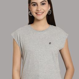 Friskers Extended Sleeves Round Neck Pure Cotton T-shirt-image-51