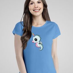 Pootlu Graphic Printed Round Neck Pure Cotton T-shirt-image-16