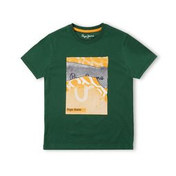 Pepe Jeans Boys Graphic Printed Regular Fit Cotton T-shirt-image-6