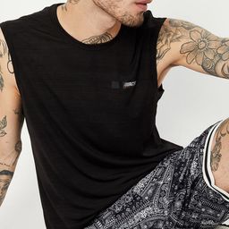 max Sleeveless Cotton T-shirt-image-3