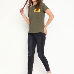 Belliskey Women Green & Yellow T-shirt-picture-13