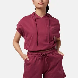 Ajile by Pantaloons Hooded Cotton T-shirt-image-11