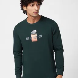 SPYKAR Graphic Printed Cotton Sweatshirt-image-63